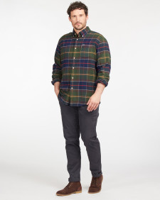 Hogside Tartan Regular Long-Sleeved Shirt Classic Tartan