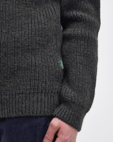 New Tyne Half-Zip Jumper Olive