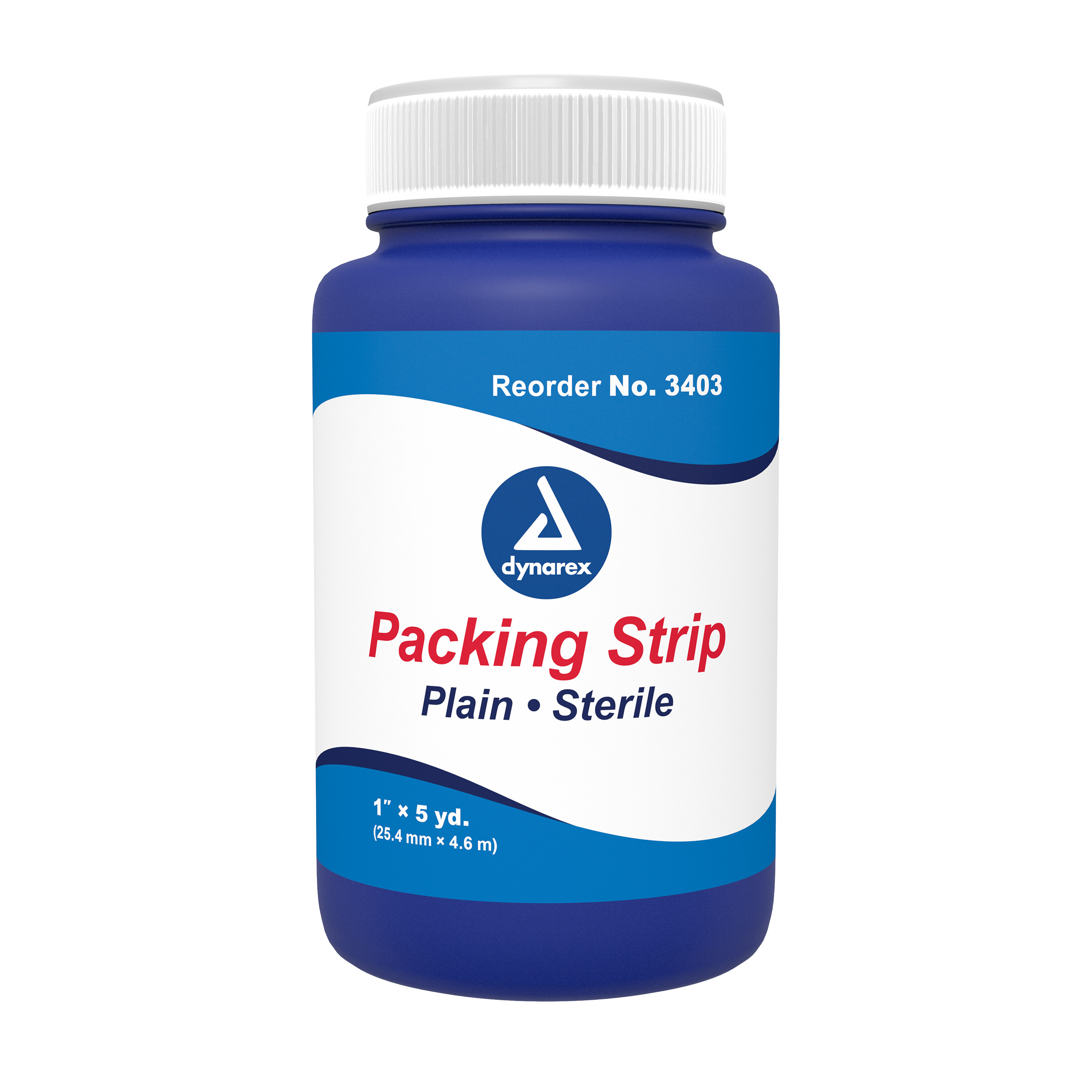 Packing Strips Plain - Sterile 1in x 5 yds