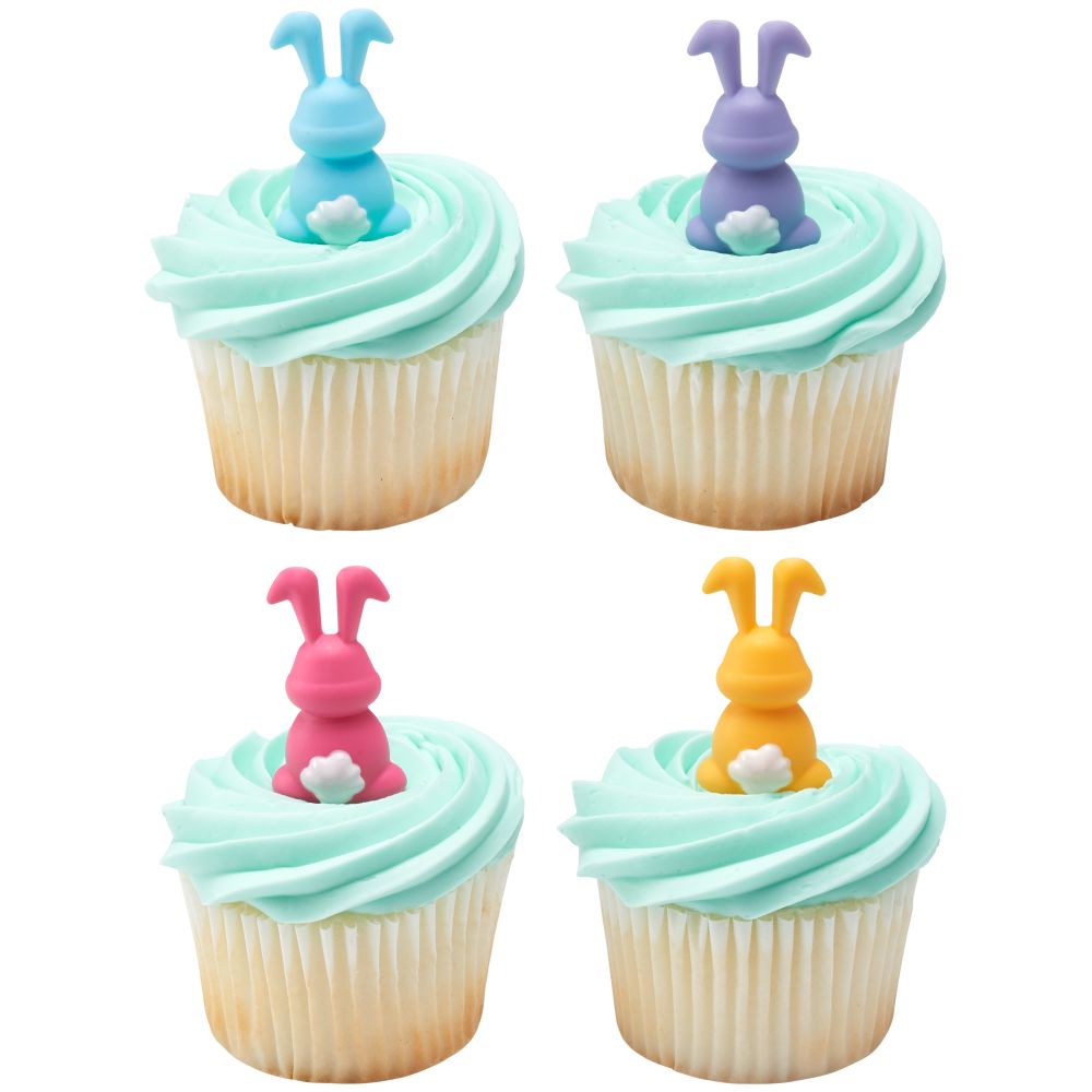 Image Cake Colorful Bunnies