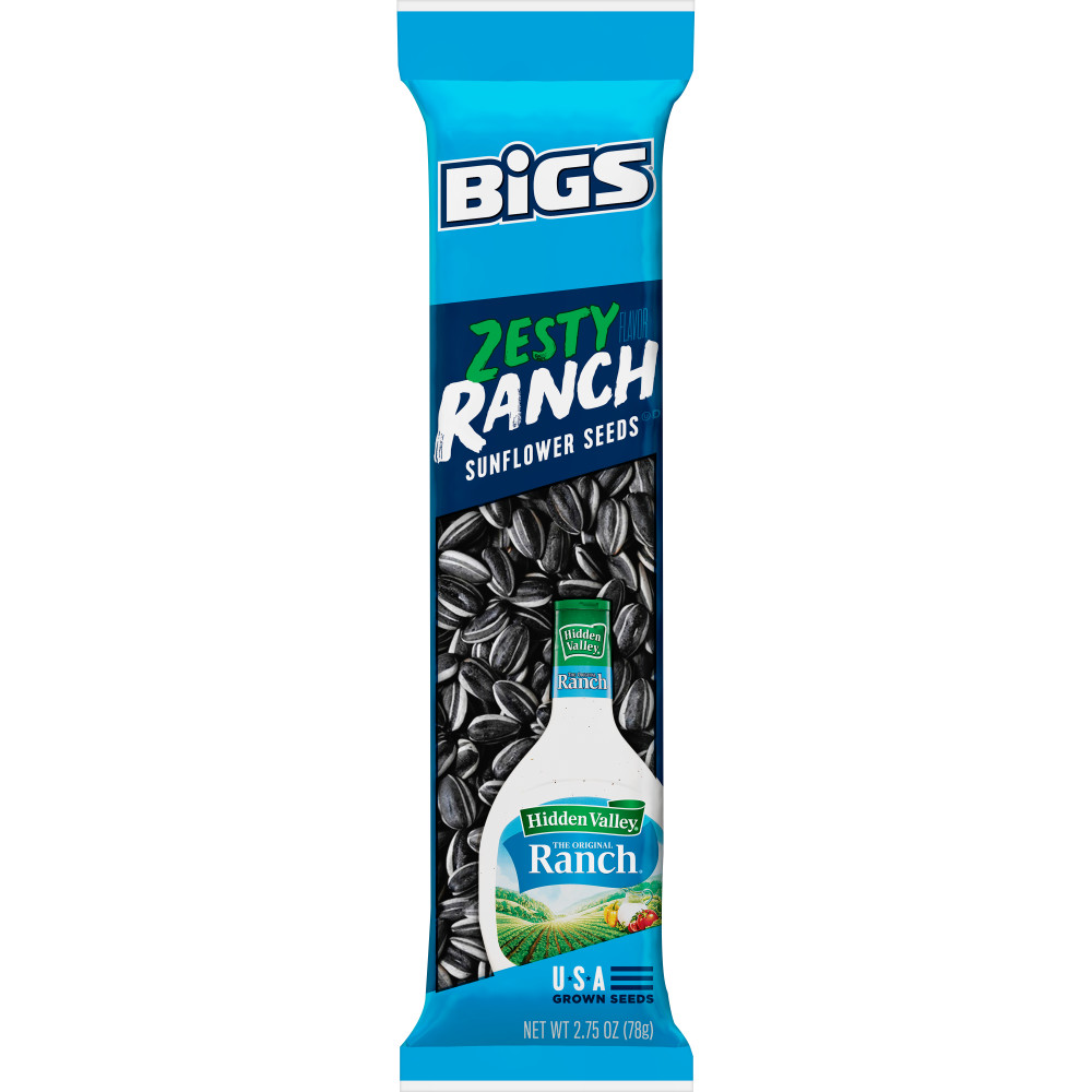 BIGS HIDDEN VALLEY RANCH SUNFLOWER SEEDS 2.75 OZ Conagra Foodservice