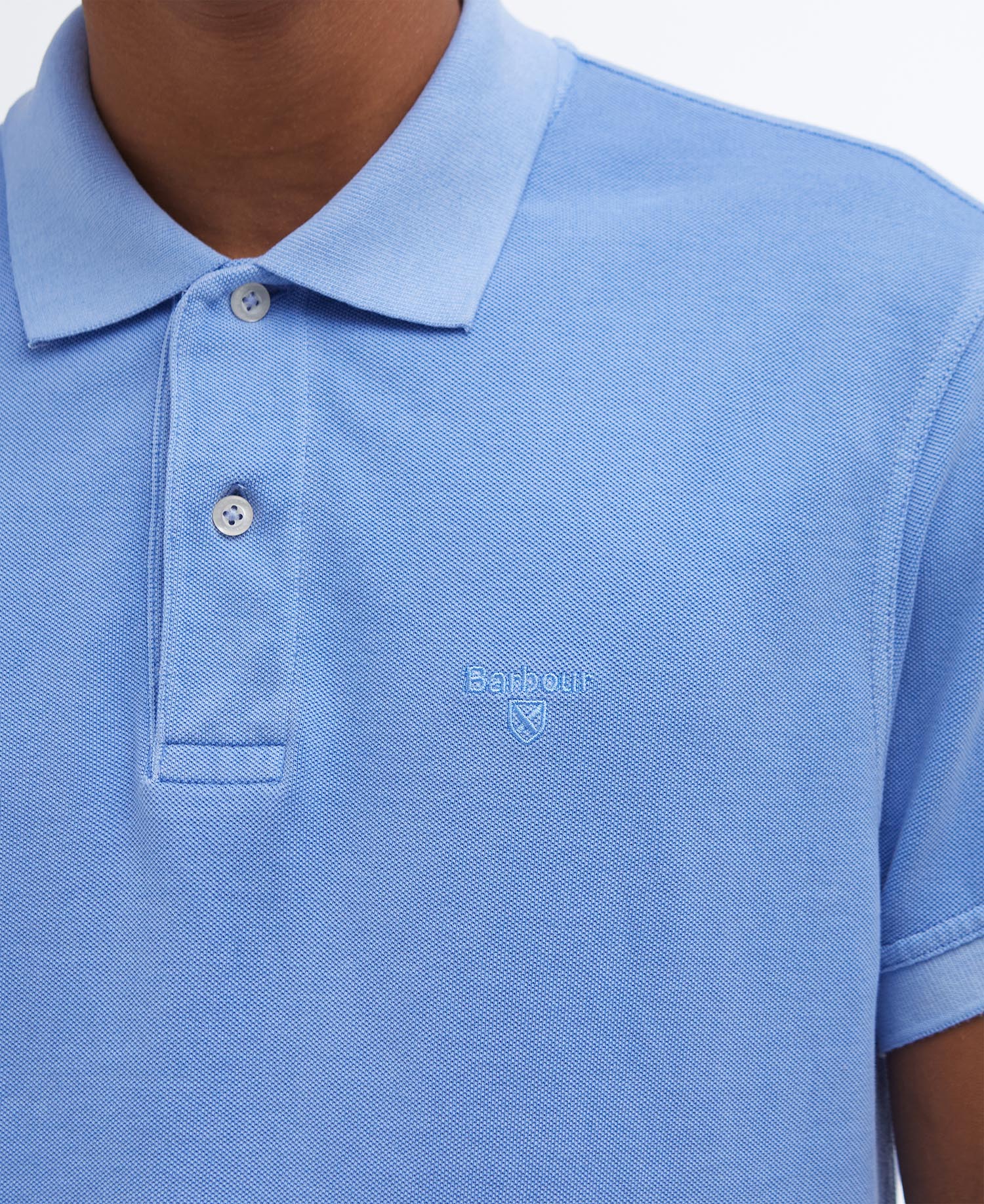Washed-Out Sports Polo Shirt image number 4