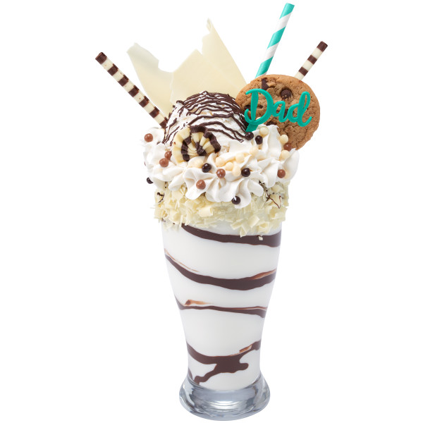 White Blossom Curls Chocolate