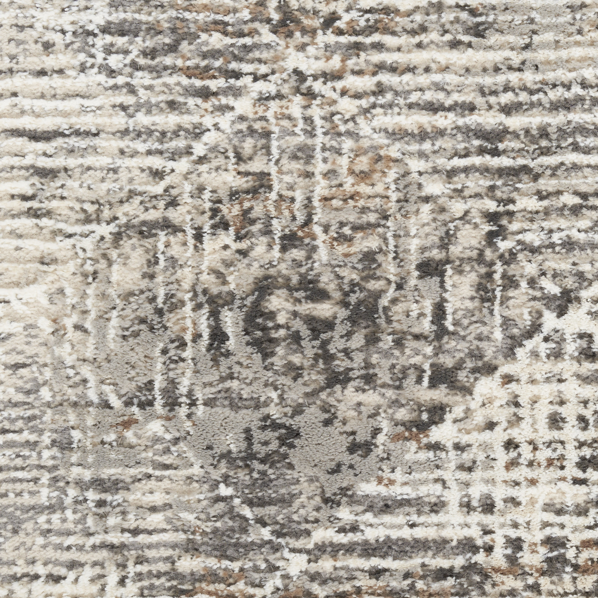 Nourison Sustainable Trends 7'10" x 9'10" Ivory Multicolor Modern Indoor Rug