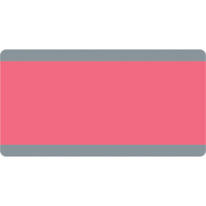 Big Reading Guide, 3-3/4" x 7-1/4", Rose