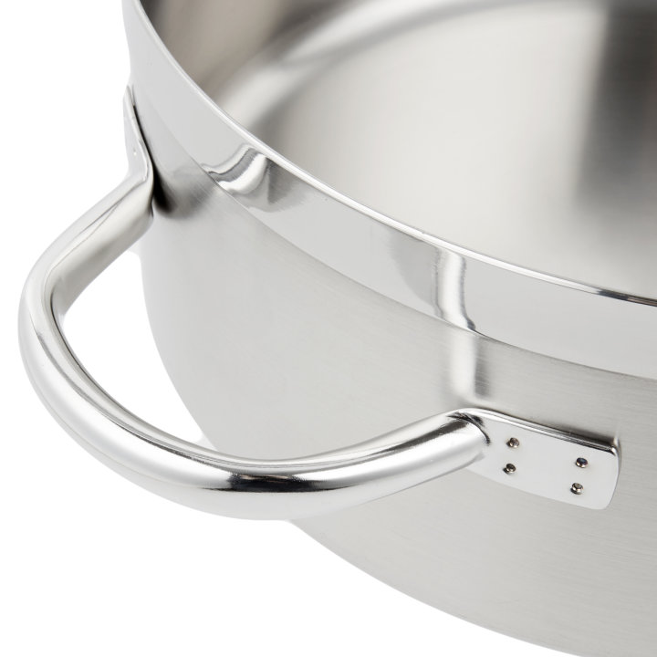 7-quart Centurion® sauté pan in natural finish