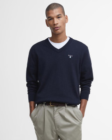 Merino V-Neck Jumper Classic Navy