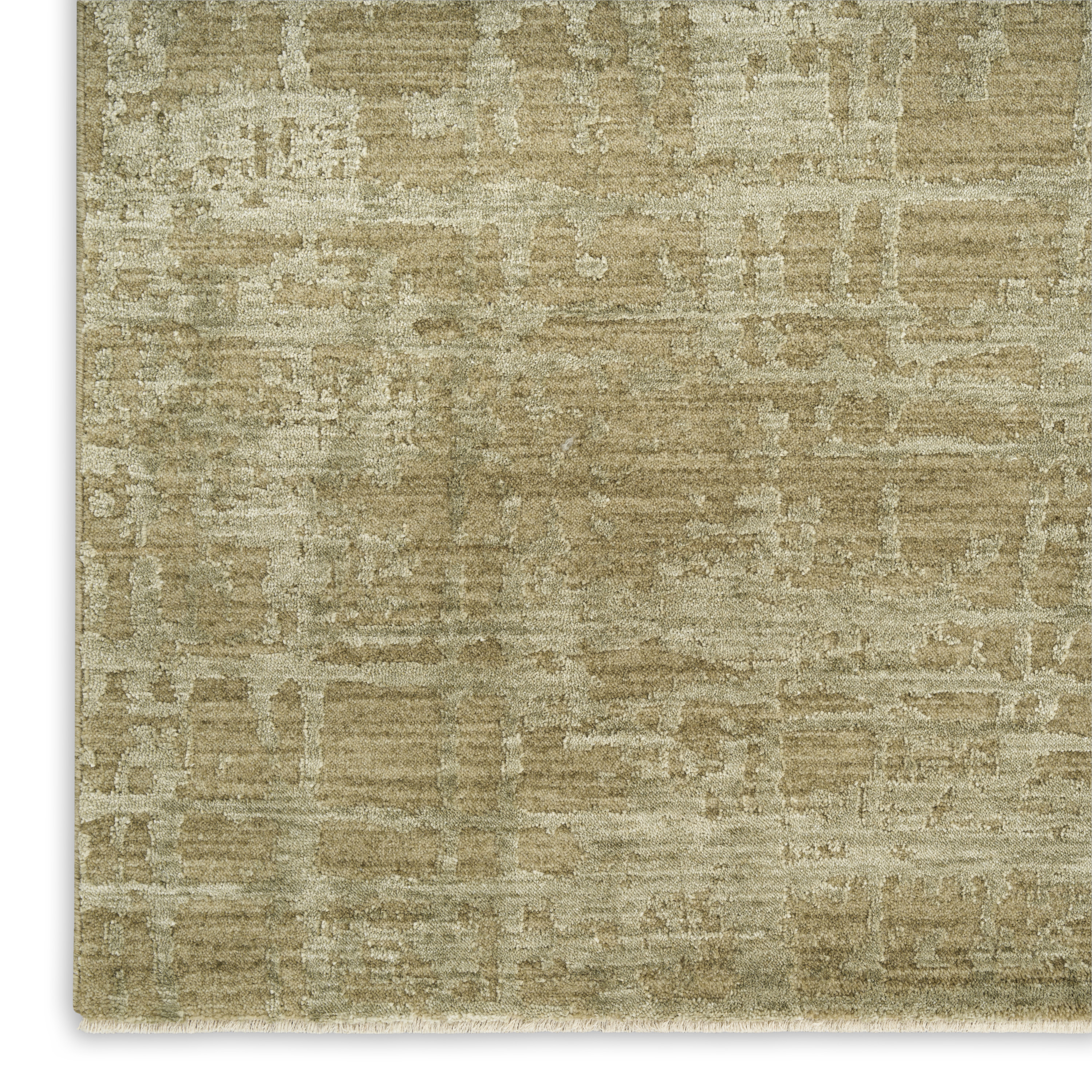 Calvin Klein CK090 Latitude 7'10" x 10'2" Green Modern Indoor Rug
