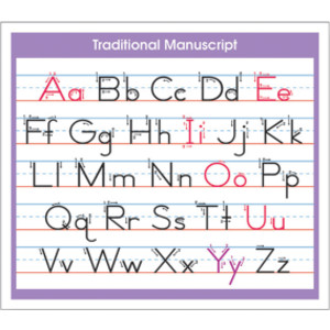 Adhesive Traditional Manuscript Desk Prompt, Pack of 36