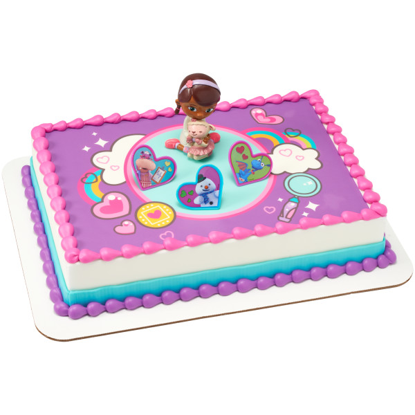 Doc McStuffins Doc and Lambie PhotoCake® Edible Image® DecoSet® Background