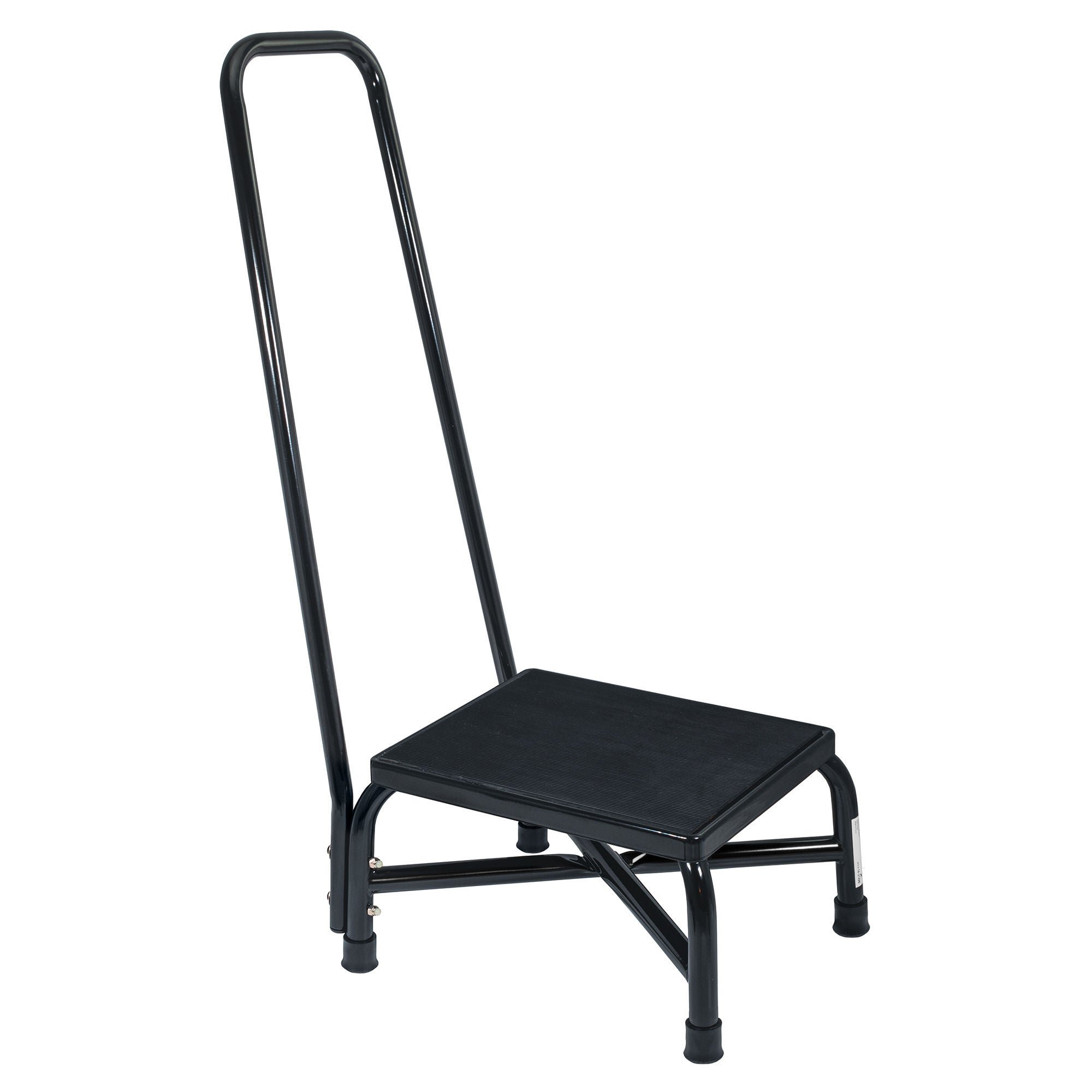 McKesson Step Stool with Handrail, 600-lb. Weight Capacity, One-Step
