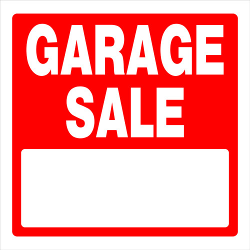 Garage Sale Sign (17