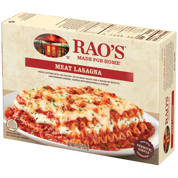 Meat Lasagna Frozen Meal, 9 oz - Right angle Image