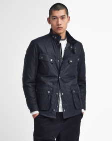 Duke Waxed Jacket Classic Navy