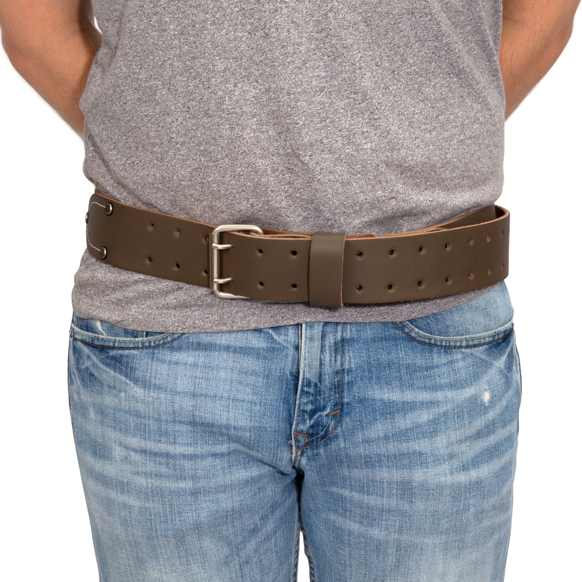 Estwing 2 in. Wide 100 Full Grain Leather Work Tool Belt 94756 eBay