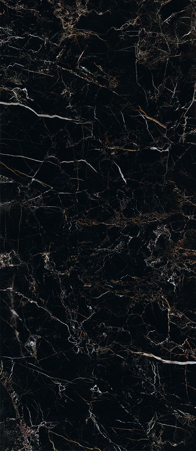 Valentina Black 48×110 Slab Polished Rectified