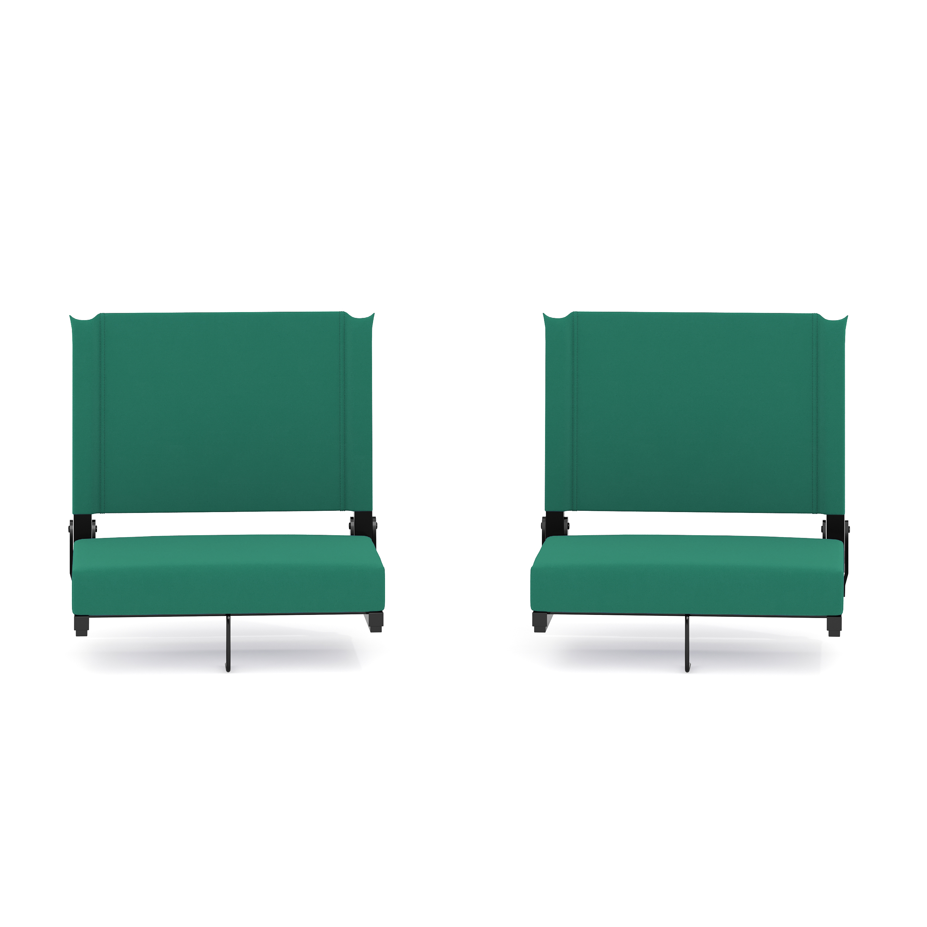 Juego de 2.500 lb. Silla de estadio ligera clasificada con asiento ultra acolchado, azul marino... - Imagen 63 de 175
