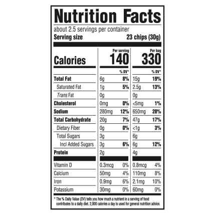 Nutrition Facts