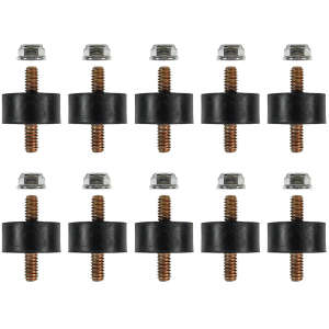 Isolators 1/2In 4Pk
