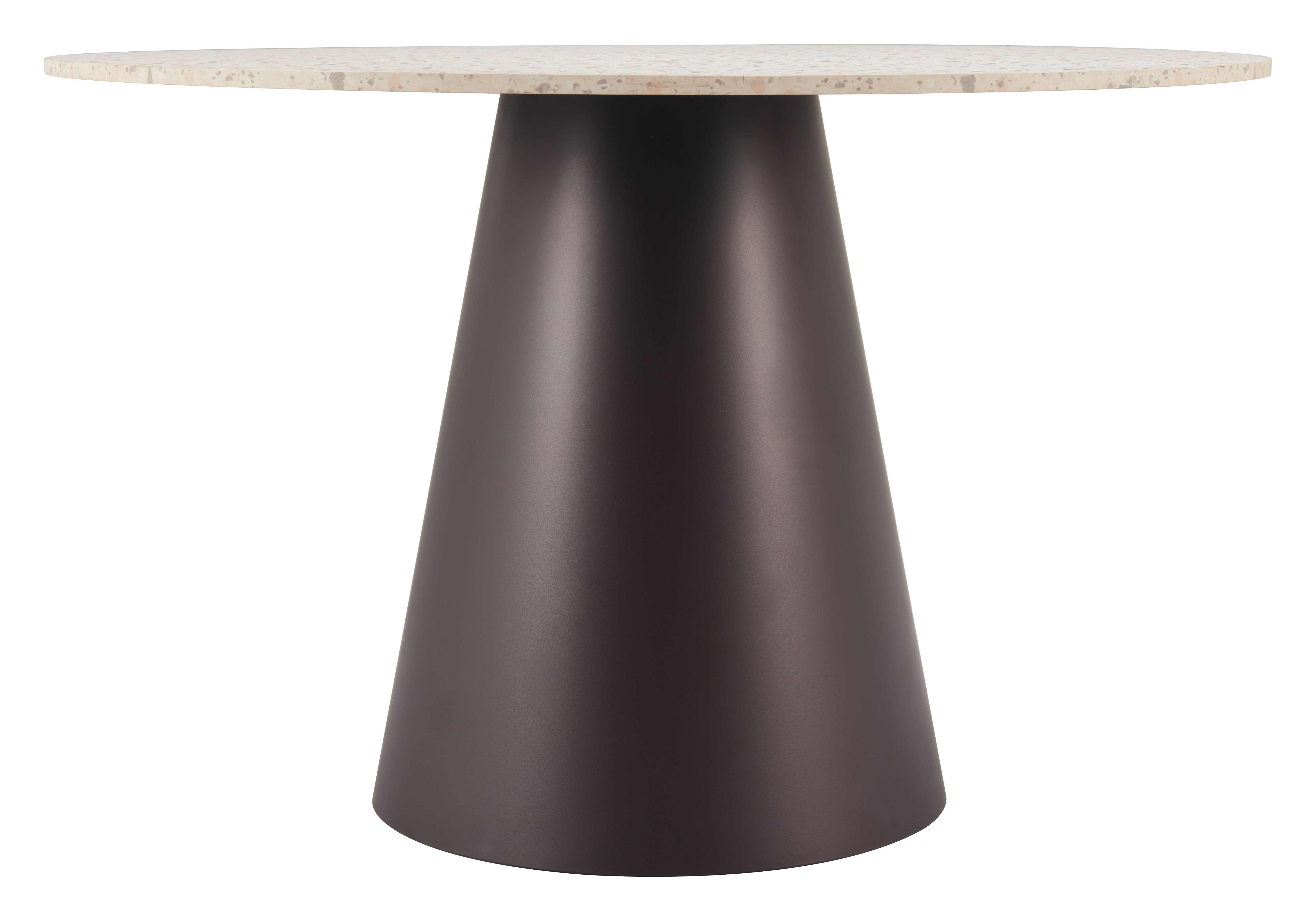 Jorf Dining Table Beige & Bronze product image
