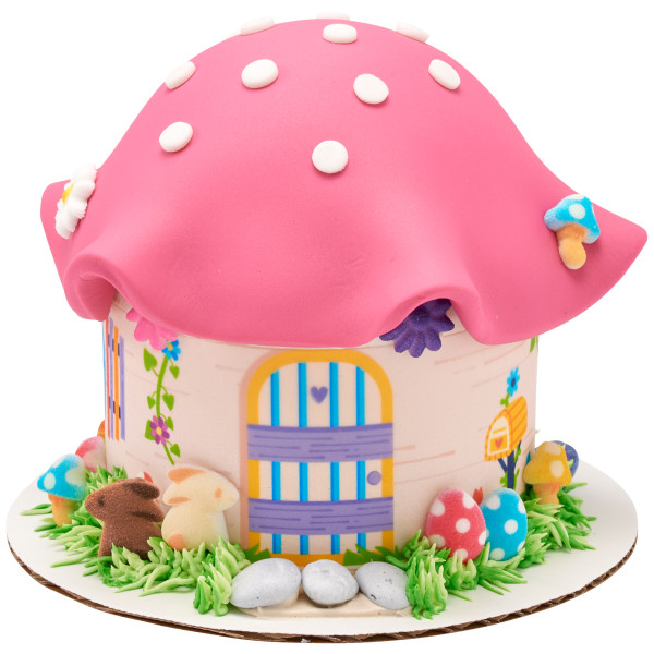 Easter Cottage PhotoCake® Edible Image® Strips