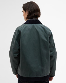 Giacca cerata Transport Paul Smith loves Barbour Dark Slate