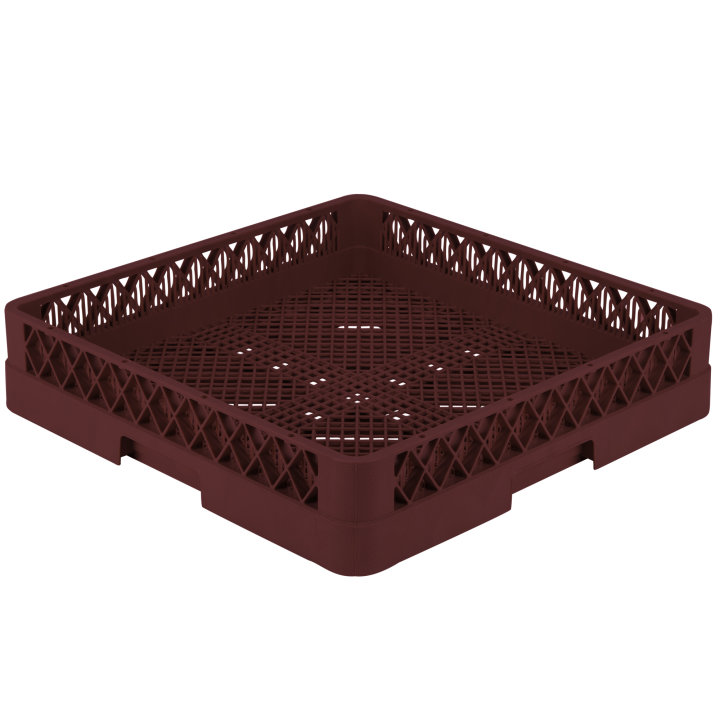 Full-size Traex® flatware rack in burgundy