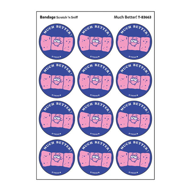 Much Better!/ Bandage Scent Stickers, 24 ct.