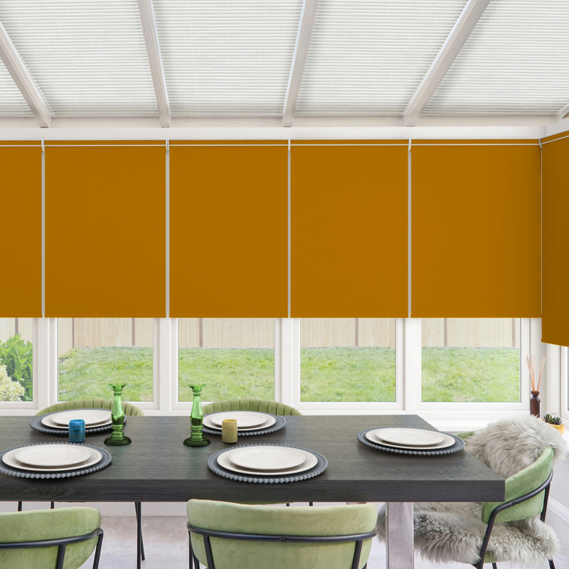 Zelda Mustard Roller Blind