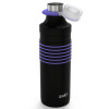 HydraTrak 22 ounce Vacuum Insulated Stainless Steel Tumbler, Black with Purple Rings slideshow image 4 HydraTrak 22 ounce Vacuum Insulated Stainless Steel Tumbler, Black with Purple Rings slideshow image 4
