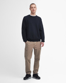 Outline Badge Sweatshirt Classic Black