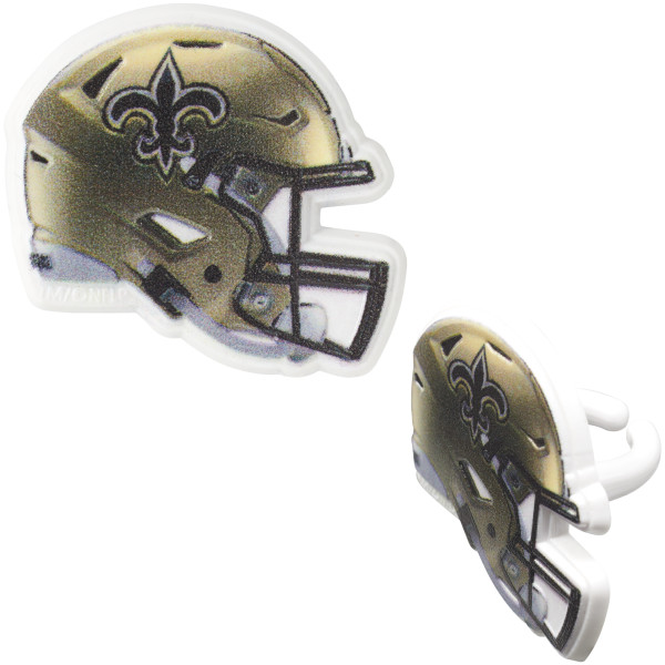 NFL Team Helmet Cupcake Rings