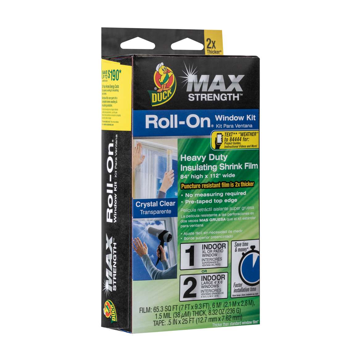 Max Strength Roll-On® Window Insulation Kits Image