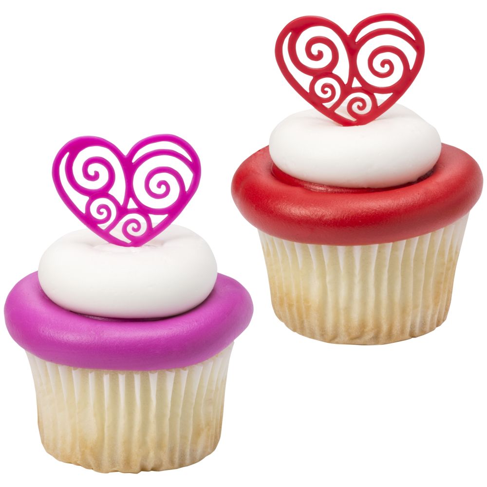 Image Cake Scroll Heart