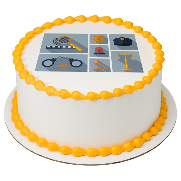 Police PhotoCake® Edible Image®