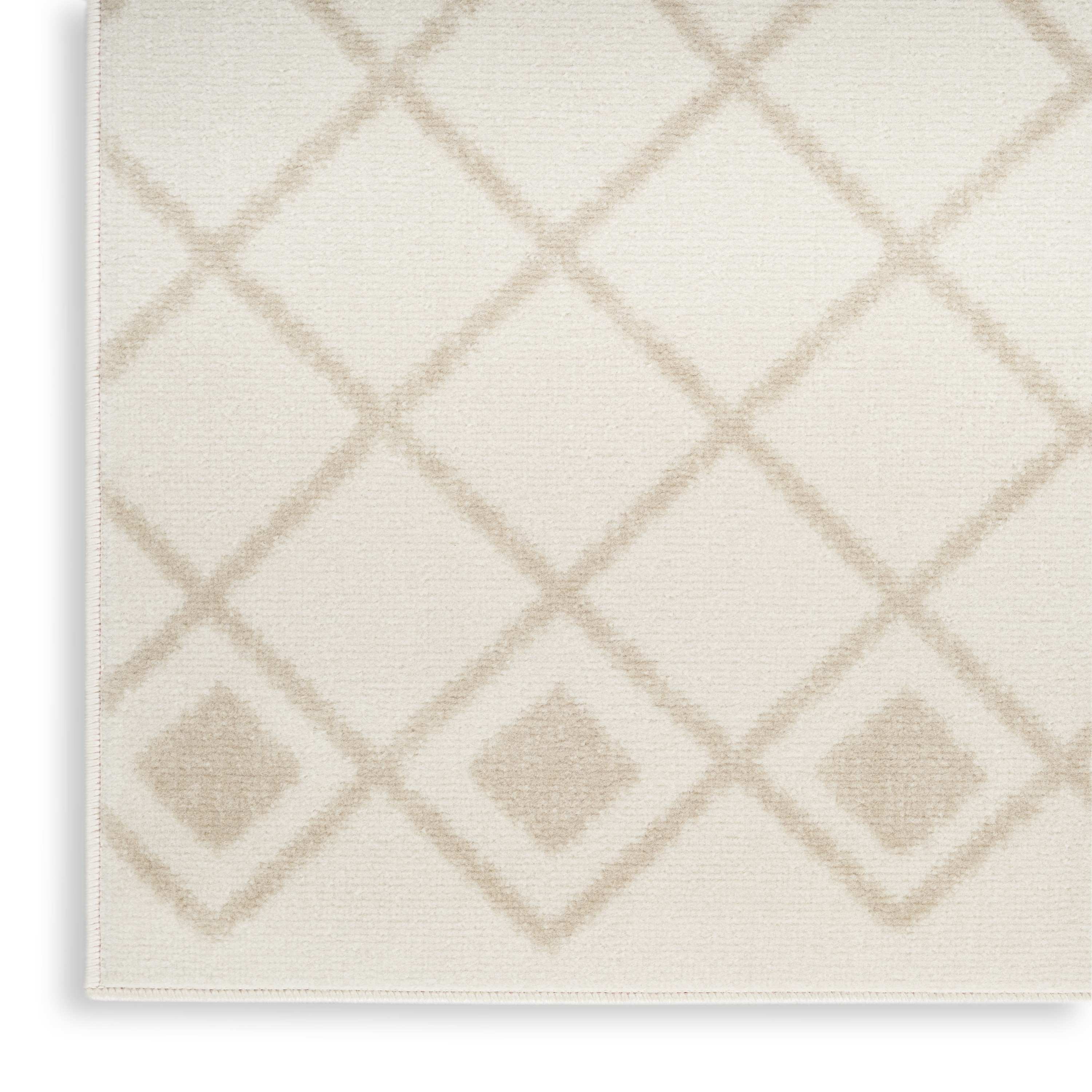 Nourison Grafix 2' x 6' Ivory Beige Bohemian Indoor Rug