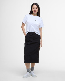 Penshaw Cargo Midi Skirt Classic Black