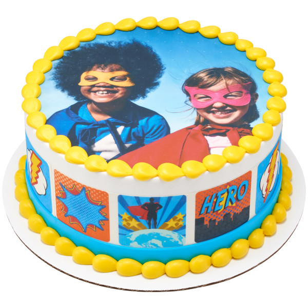 Comic Strip Bursts PhotoCake® Edible Image® Strips