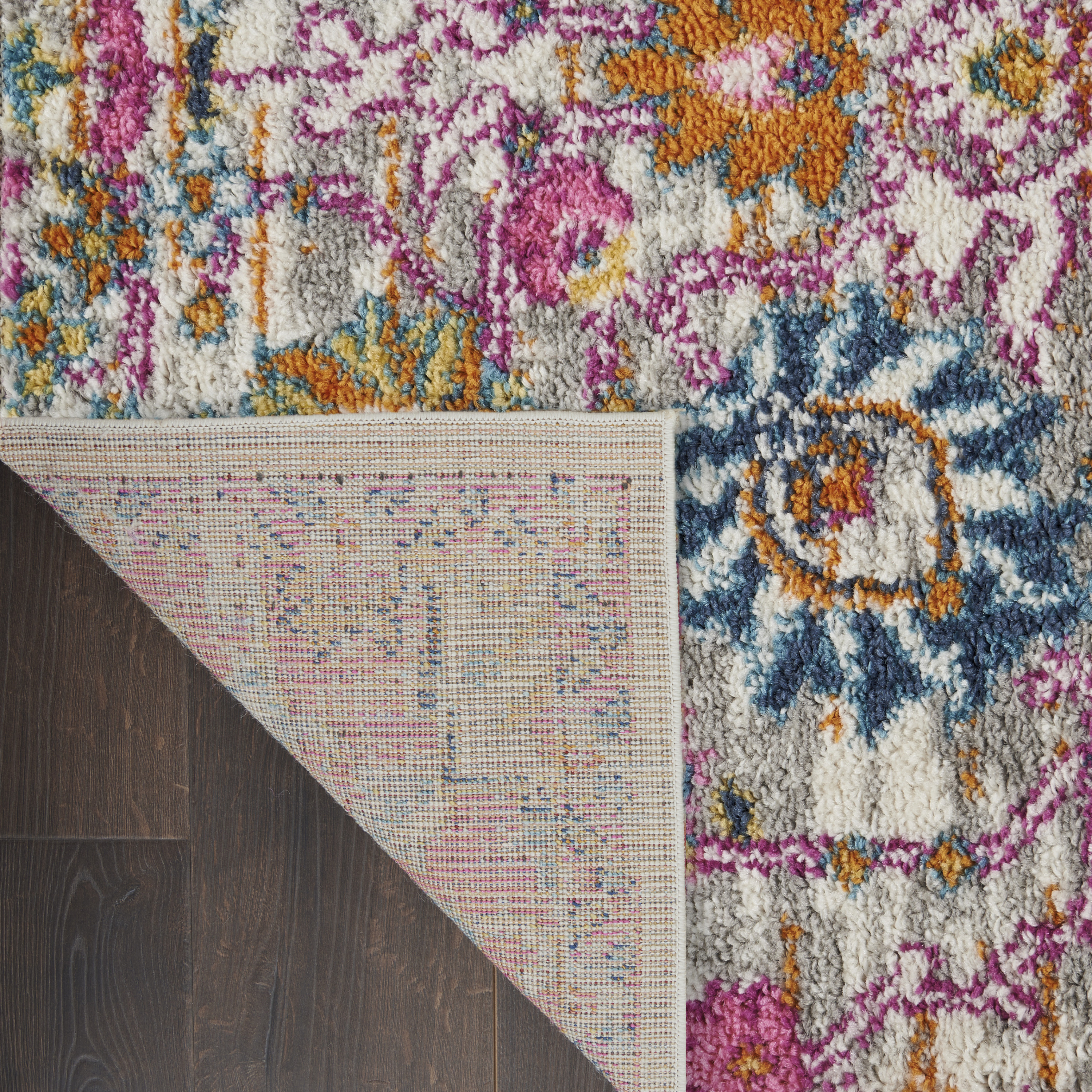 Nourison Passion 9' x 12' Silver Bohemian Indoor Rug