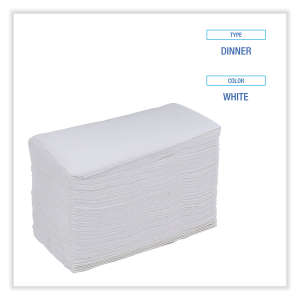 Boardwalk, Napkins, 2 ply, White
