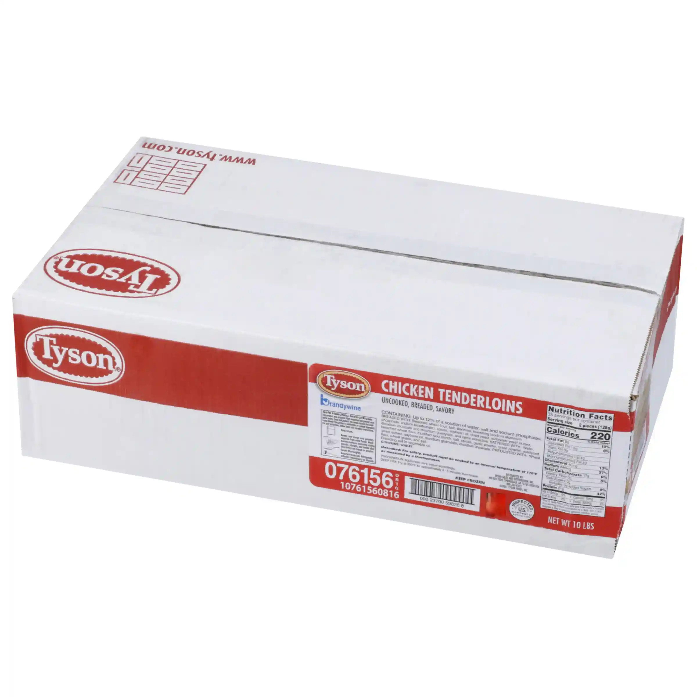 Tyson® Uncooked Breaded Savory Chicken Tenderloins_image_5