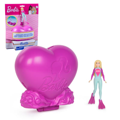 SwimWays Barbie Dive N’ Surprise, Swimming Pool Accessories & Kids Pool Toys, Pool Party Supplies, Barbie Toys for Kids Ages 5 & Up