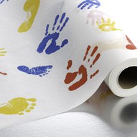 Activity Bears® Crepe Table Paper, 21 Inch x 125 Foot, Bears