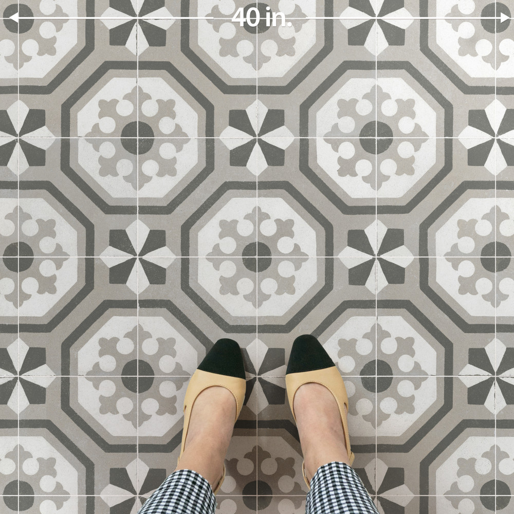 Kings Paname Opera 17-5/8 in. x 17-5/8 in. Ceramic Floor and Wall Tile