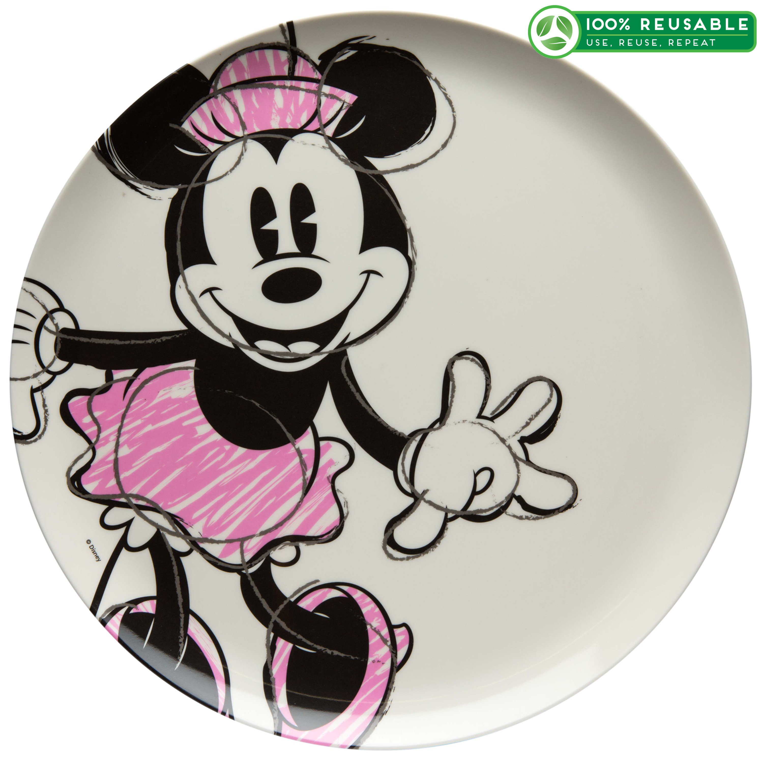 Disney Kid’s Plate, Minnie Mouse slideshow image 1 Disney Kid’s Plate, Minnie Mouse slideshow image 1