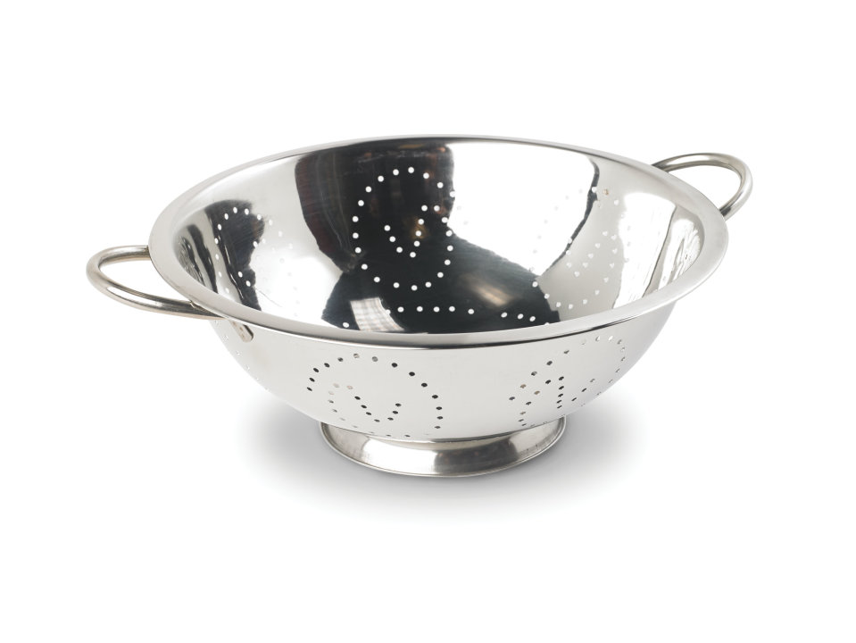14-quart stainless steel colander