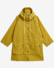 Barbour The Edit by Alexa Pattie Showerproof Parka Yellow/Blackwatch