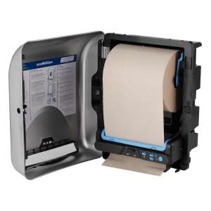 Georgia Pacific, enMotion Recessed, Electronic Roll Towel Dispenser, Stainless Steel