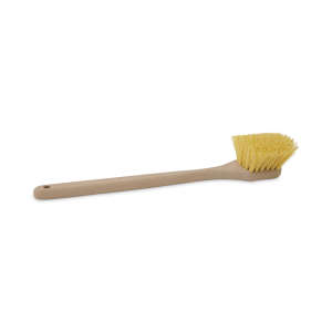 Boardwalk, 5in, Utility Brush with 14.5in Handle, Polypropylene Bristles, Yellow