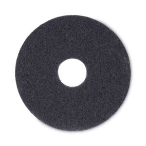 Boardwalk,  Stripping Round Floor Pad, 13", Black